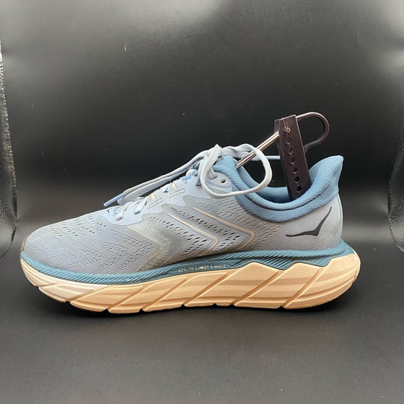 Hoka Blue and Tan Women's Sneakers - Picture 6 of 10